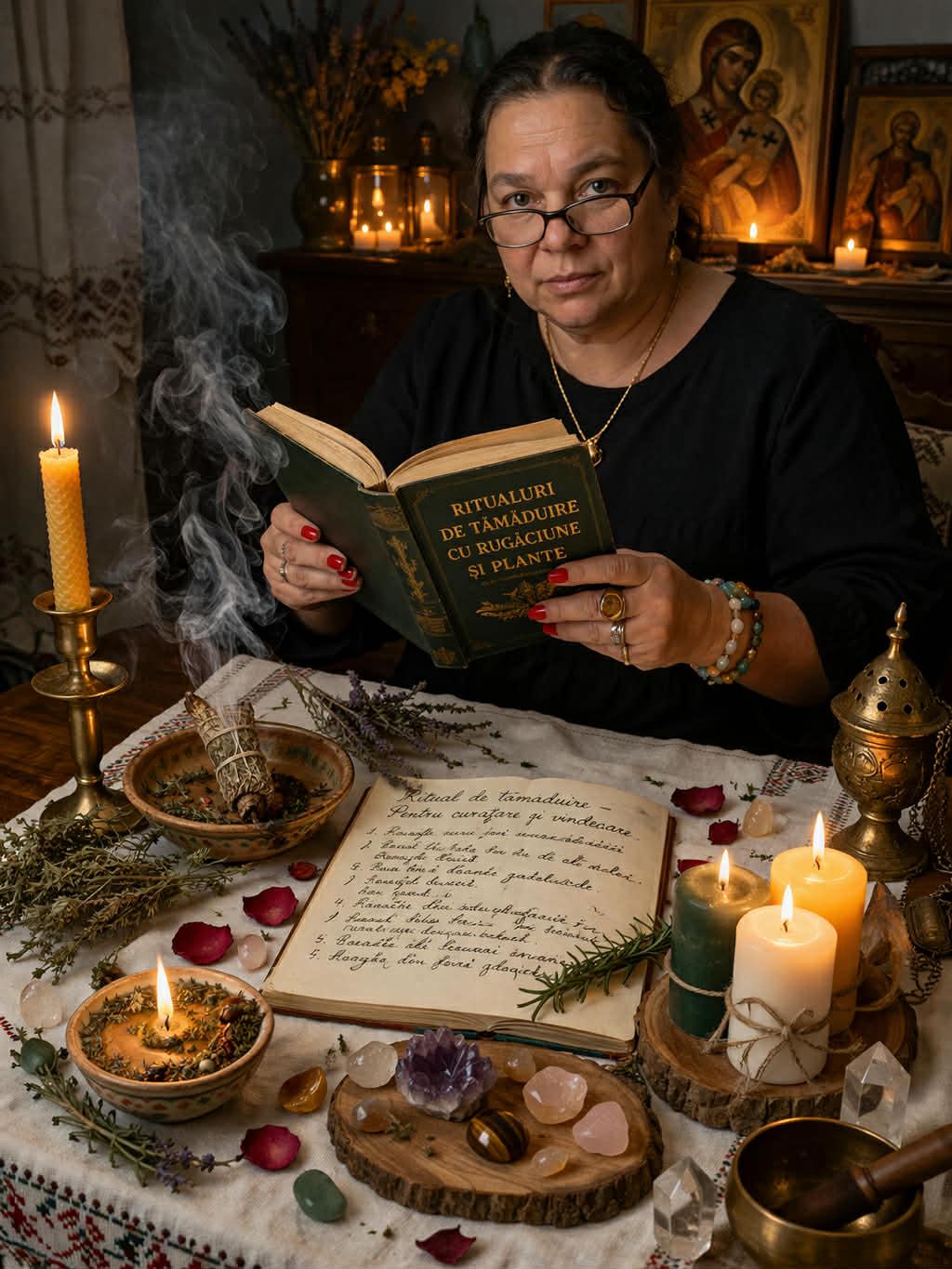 Tămăduitoarea Monica – Ritual de Tămăduire cu Rugăciune și Plante